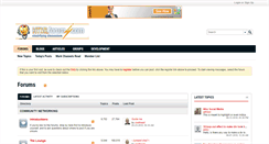 Desktop Screenshot of htmlforums.com